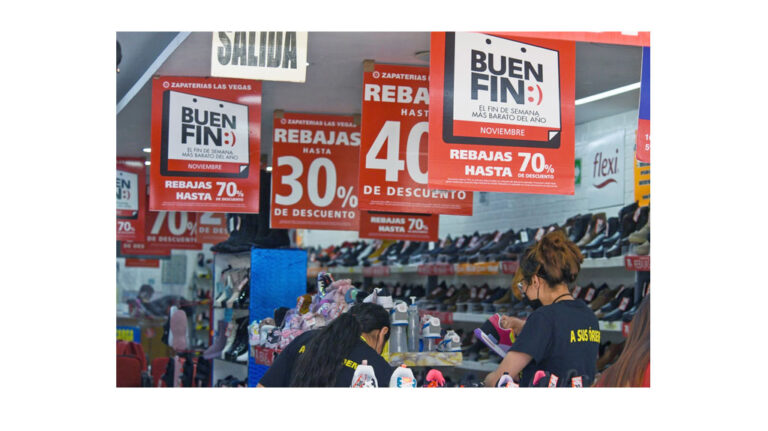 Ventas de las tiendas aumentan 15 % durante el Buen Fin 2022