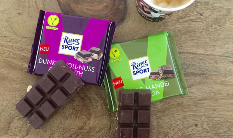 Ritter Sport “se suma al carro” de la sostenibilidad con su nueva gama vegana
