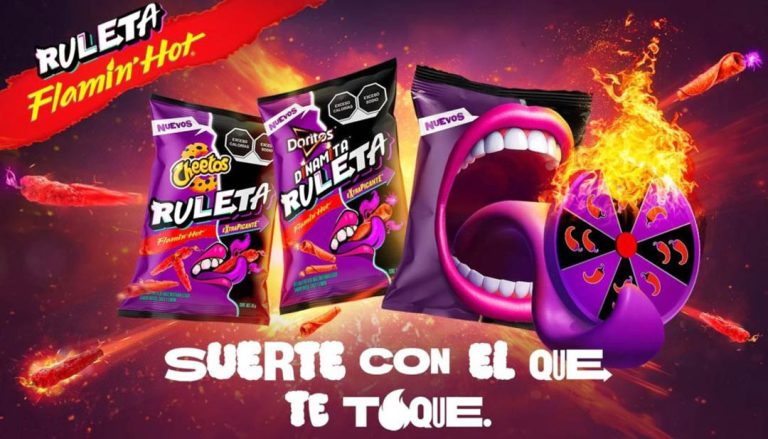 Conoce los nuevos Flamin’ Hot Ruleta… ¡Suerte con el que te toque!