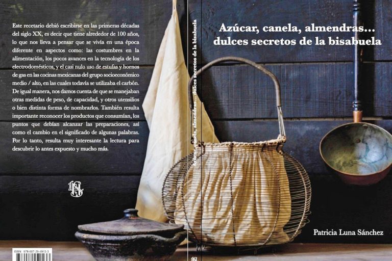 Dulce presentación del recetario Azúcar, canela, almendras… dulces secretos de la bisabuela