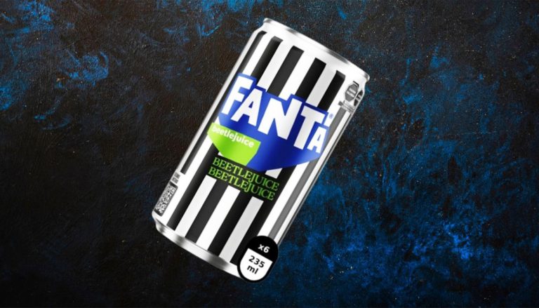 Fanta lanza refresco de edición limitada de Beetlejuice 2